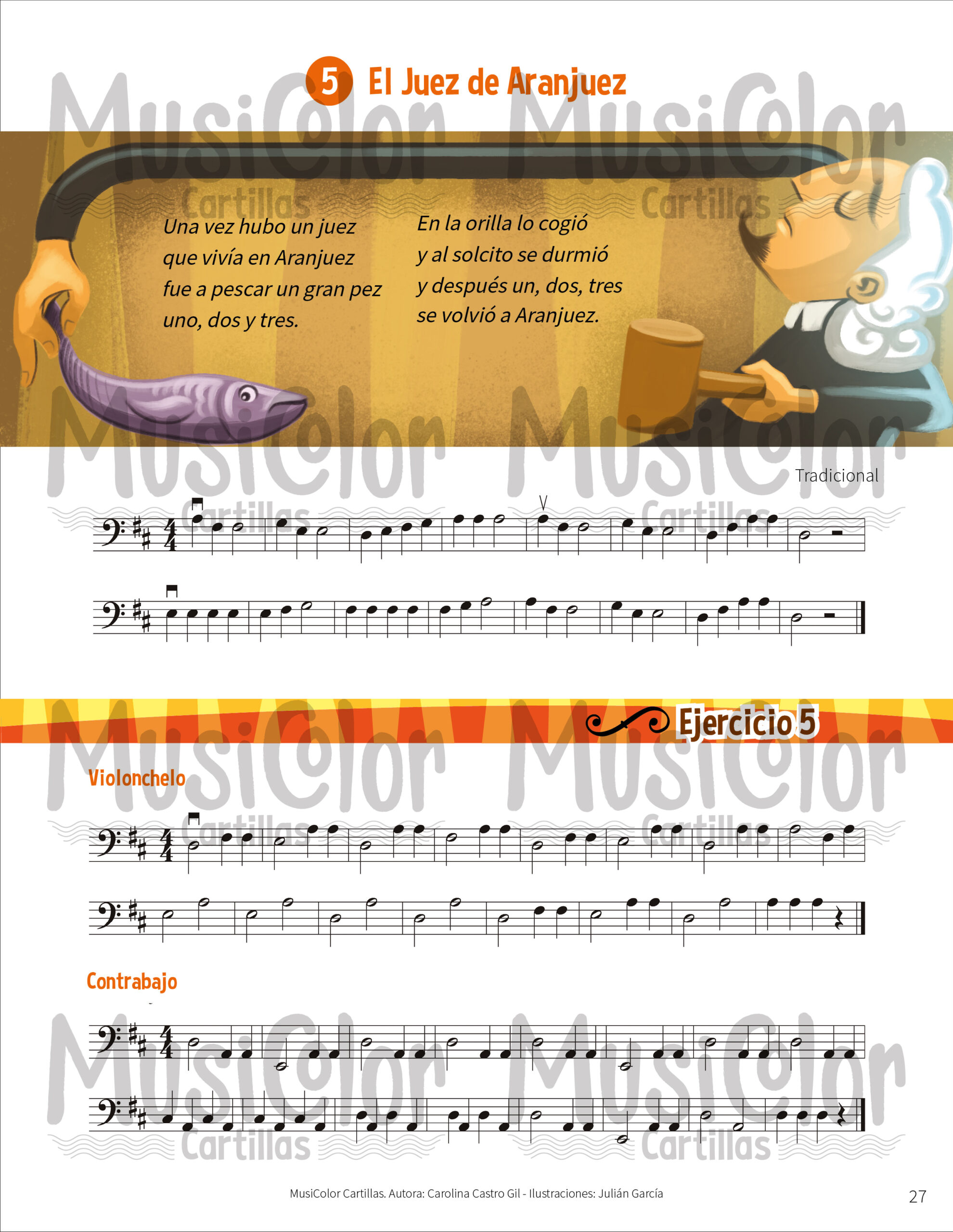 MusiColor Cartillas VIOLONCHELO Y CONTRABAJO - Imagen 5