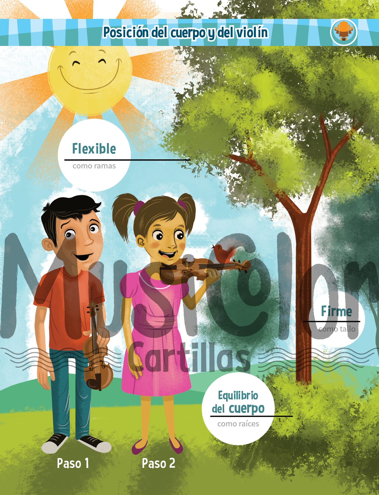 MusiColor Cartillas Violín
