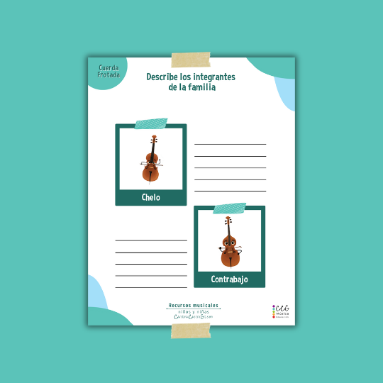 Recursos musicales para niños y niñas Carolina Castro Gil